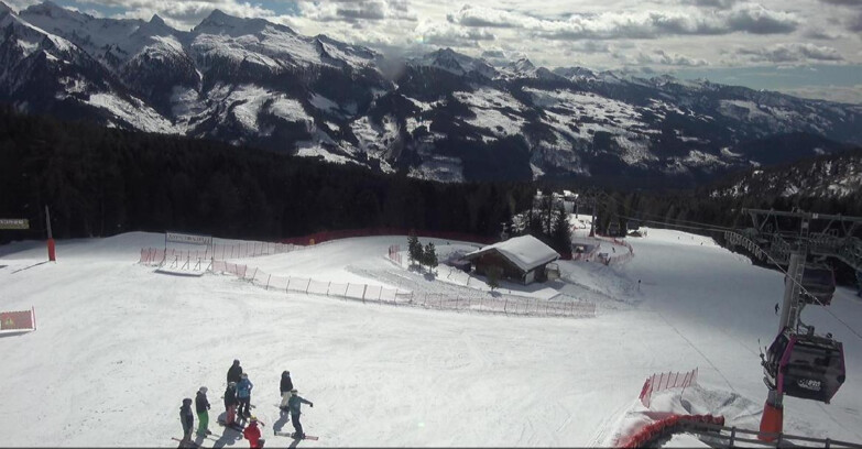 Webcam Bellamonte-Alpe Lusia  - Pista Le Fassane e Morea Snowpark