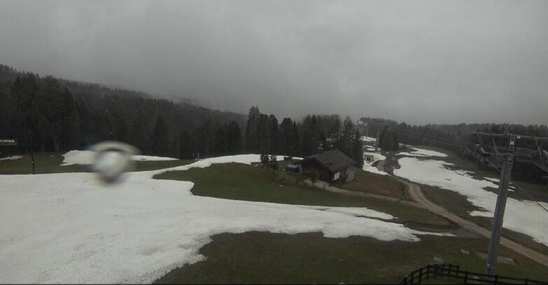 Webcam Bellamonte-Alpe Lusia - Pista Le Fassane e Morea Snowpark