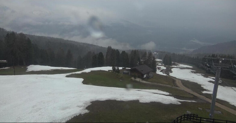 Webcam Bellamonte-Alpe Lusia - Pista Le Fassane e Morea Snowpark