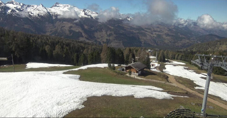 Webcam Bellamonte-Alpe Lusia  - Pista Le Fassane e Morea Snowpark