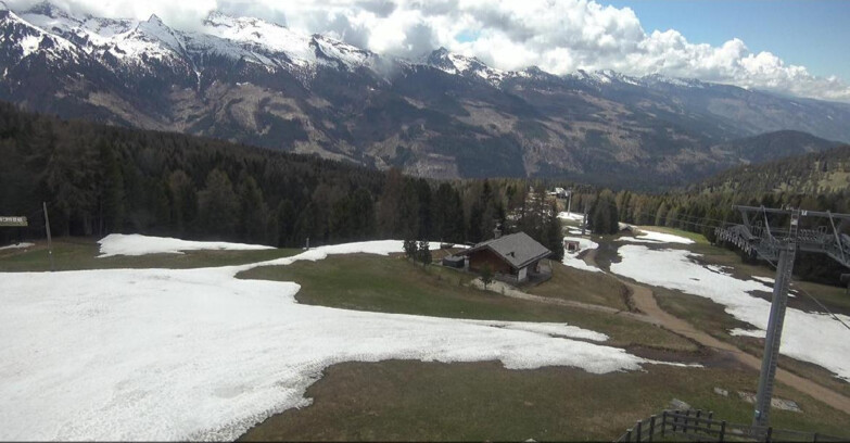 Webcam Bellamonte-Alpe Lusia  - Pista Le Fassane e Morea Snowpark