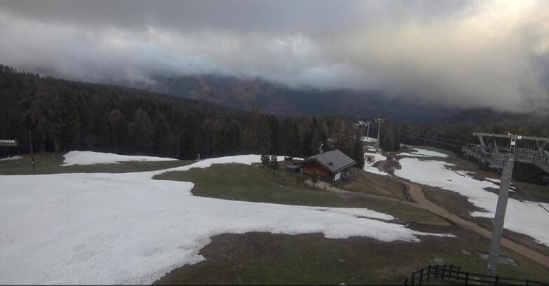 Webcam Bellamonte-Alpe Lusia  - Pista Le Fassane e Morea Snowpark