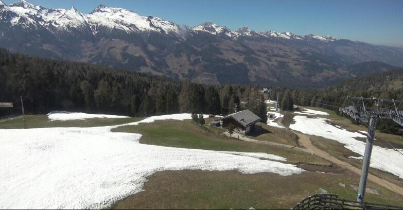 Webcam Bellamonte-Alpe Lusia - Pista Le Fassane e Morea Snowpark