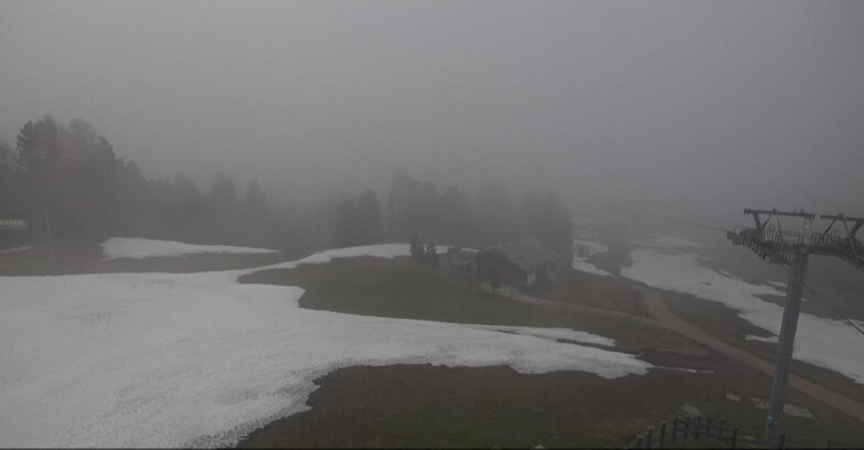 Webcam Bellamonte-Alpe Lusia - Pista Le Fassane e Morea Snowpark