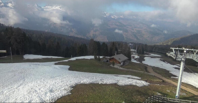 Webcam Bellamonte-Alpe Lusia - Pista Le Fassane e Morea Snowpark