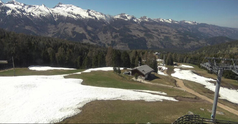 Webcam Bellamonte-Alpe Lusia  - Pista Le Fassane e Morea Snowpark