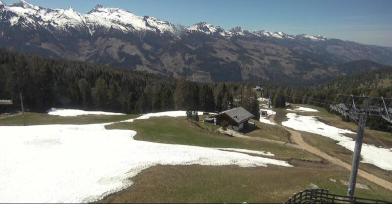 Webcam Bellamonte-Alpe Lusia  - Pista Le Fassane e Morea Snowpark