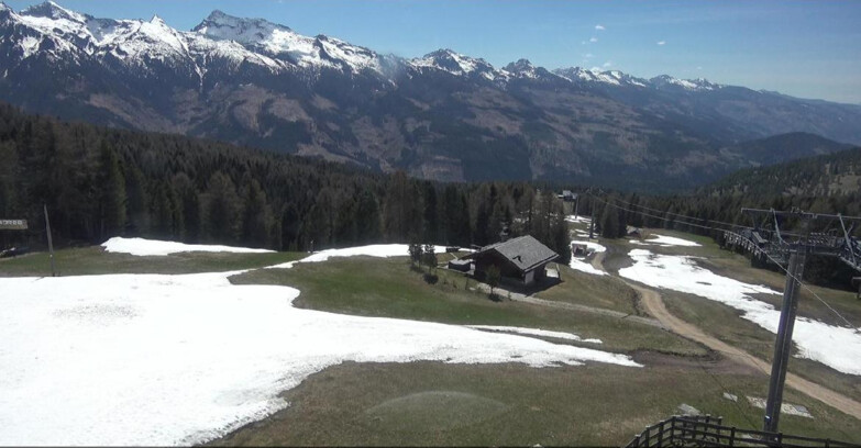 Webcam Bellamonte-Alpe Lusia  - Pista Le Fassane e Morea Snowpark