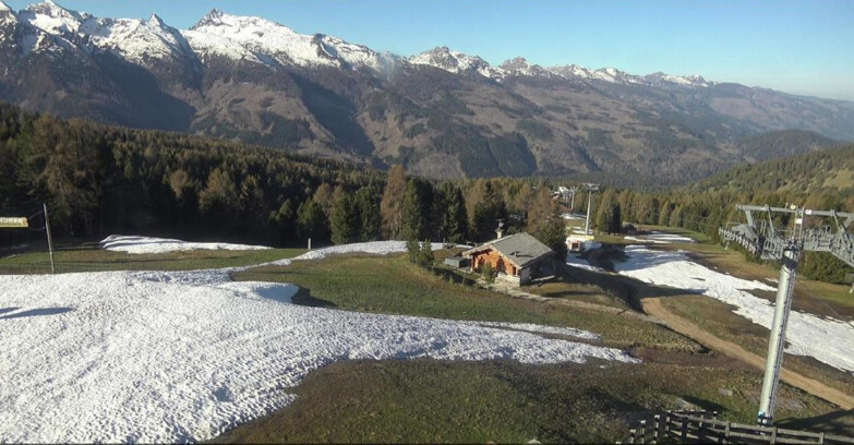 Webcam Bellamonte-Alpe Lusia  - Pista Le Fassane e Morea Snowpark