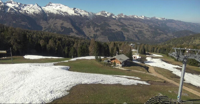 Webcam Bellamonte-Alpe Lusia  - Pista Le Fassane e Morea Snowpark
