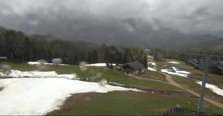 Webcam Bellamonte-Alpe Lusia  - Pista Le Fassane e Morea Snowpark