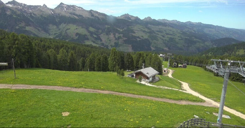Webcam Bellamonte-Alpe Lusia - Pista Le Fassane e Morea Snowpark