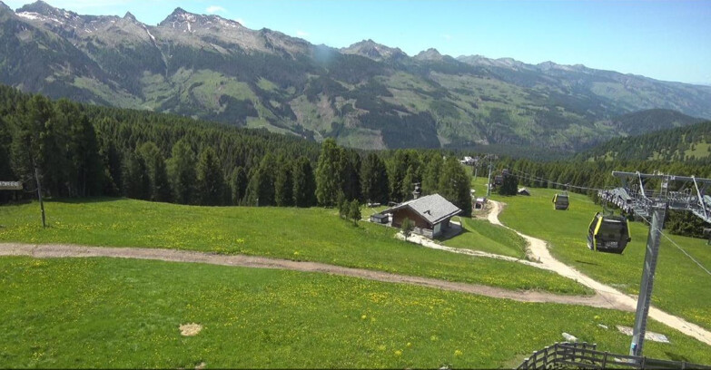 Webcam Bellamonte-Alpe Lusia - Pista Le Fassane e Morea Snowpark