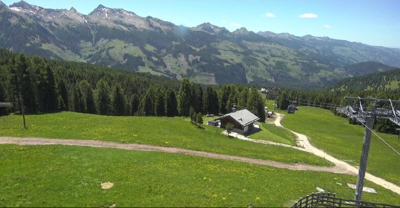Webcam Bellamonte-Alpe Lusia - Pista Le Fassane e Morea Snowpark