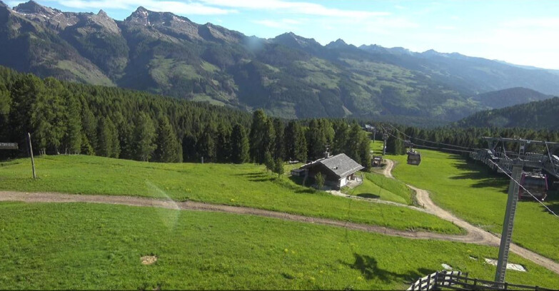 Webcam Bellamonte-Alpe Lusia - Pista Le Fassane e Morea Snowpark
