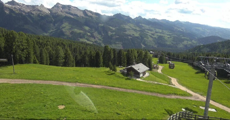 Webcam Bellamonte-Alpe Lusia - Pista Le Fassane e Morea Snowpark
