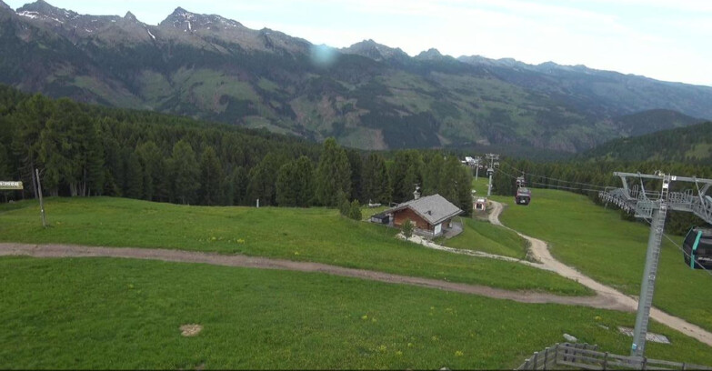 Webcam Bellamonte-Alpe Lusia  - Pista Le Fassane e Morea Snowpark