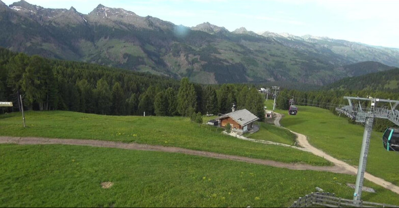 Webcam Bellamonte-Alpe Lusia  - Pista Le Fassane e Morea Snowpark