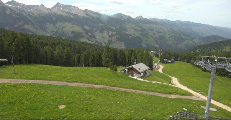 Webcam Bellamonte-Alpe Lusia  - Pista Le Fassane e Morea Snowpark
