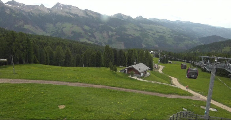 Webcam Bellamonte-Alpe Lusia  - Pista Le Fassane e Morea Snowpark