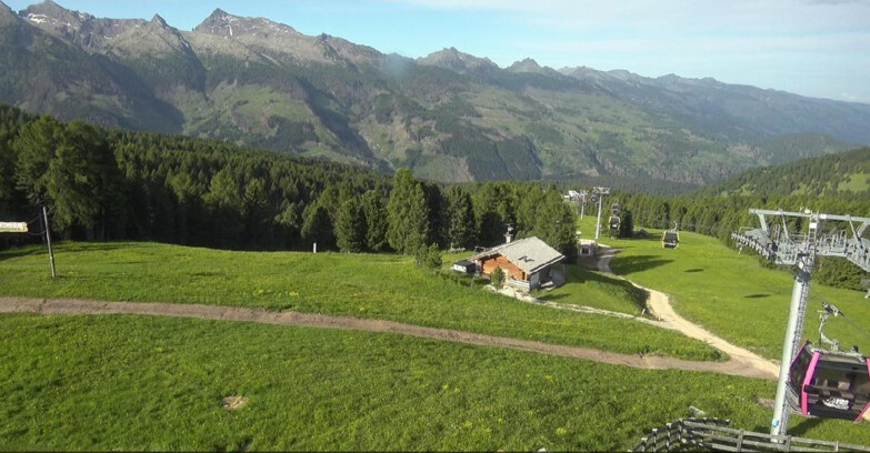 Webcam Bellamonte-Alpe Lusia  - Pista Le Fassane e Morea Snowpark