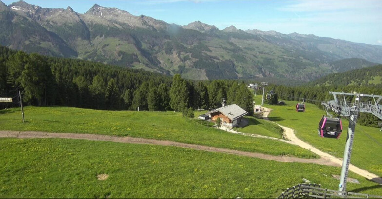 Webcam Bellamonte-Alpe Lusia  - Pista Le Fassane e Morea Snowpark
