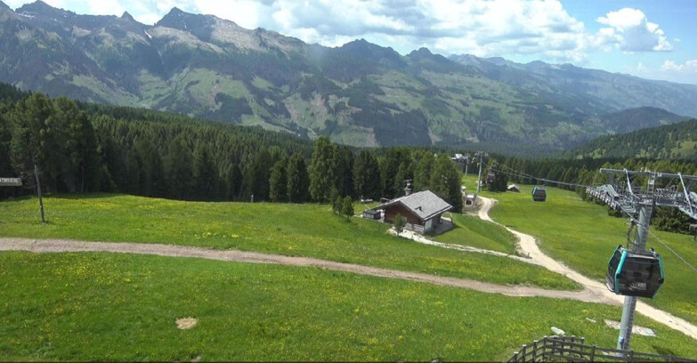 Webcam Bellamonte-Alpe Lusia  - Pista Le Fassane e Morea Snowpark