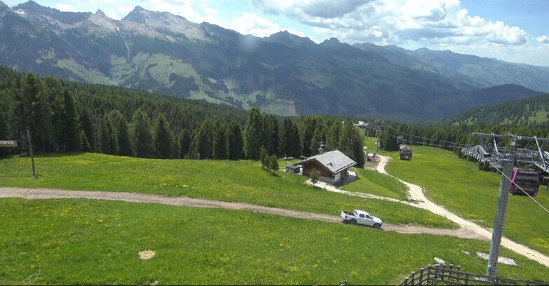 Webcam Bellamonte-Alpe Lusia  - Pista Le Fassane e Morea Snowpark