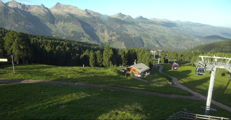Webcam Bellamonte-Alpe Lusia  - Pista Le Fassane e Morea Snowpark