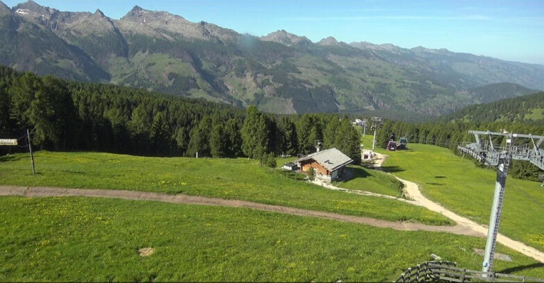 Webcam Bellamonte-Alpe Lusia  - Pista Le Fassane e Morea Snowpark