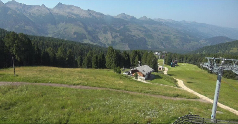 Webcam Bellamonte-Alpe Lusia  - Pista Le Fassane e Morea Snowpark
