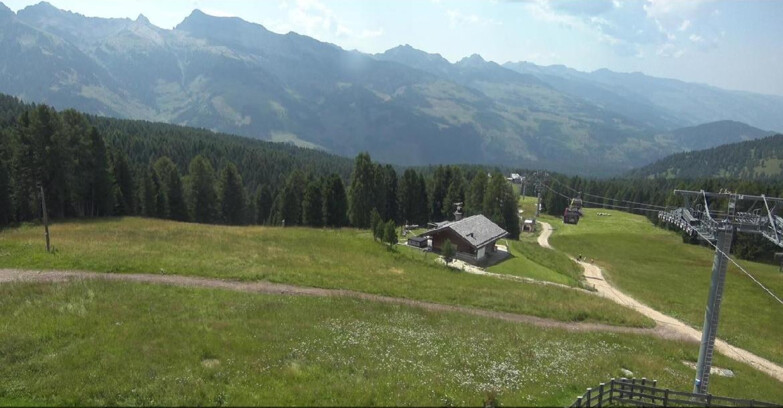 Webcam Bellamonte-Alpe Lusia  - Pista Le Fassane e Morea Snowpark
