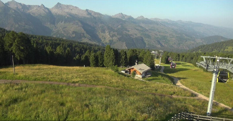 Webcam Bellamonte-Alpe Lusia  - Pista Le Fassane e Morea Snowpark
