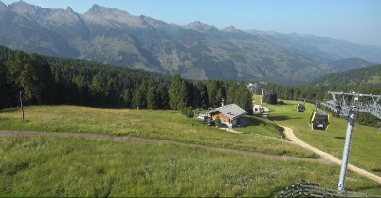 Webcam Bellamonte-Alpe Lusia  - Pista Le Fassane e Morea Snowpark