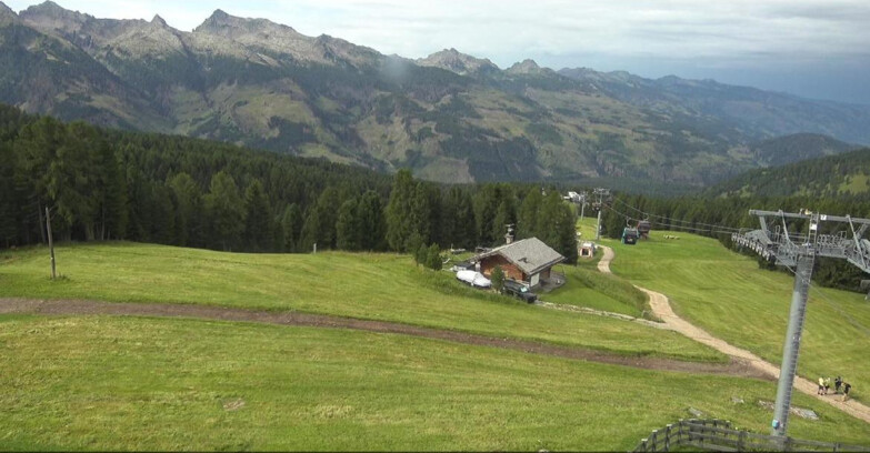 Webcam Bellamonte-Alpe Lusia  - Pista Le Fassane e Morea Snowpark