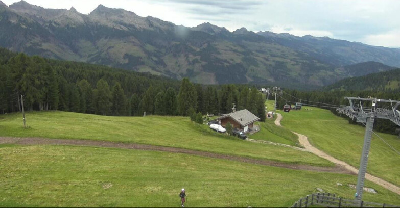 Webcam Bellamonte-Alpe Lusia  - Pista Le Fassane e Morea Snowpark