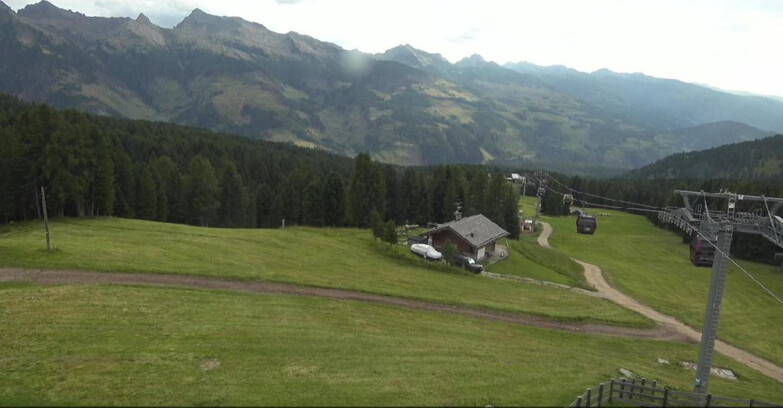 Webcam Bellamonte-Alpe Lusia  - Pista Le Fassane e Morea Snowpark