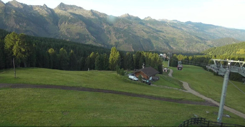 Webcam Bellamonte-Alpe Lusia  - Pista Le Fassane e Morea Snowpark