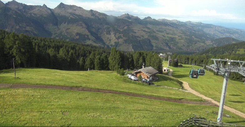 Webcam Bellamonte-Alpe Lusia  - Pista Le Fassane e Morea Snowpark