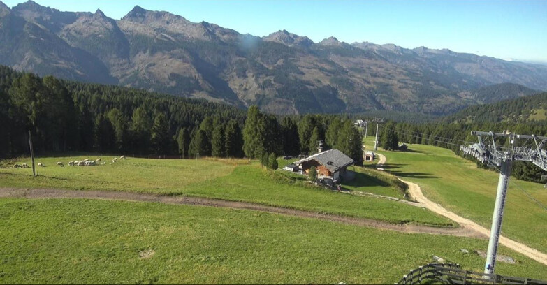 Webcam Bellamonte-Alpe Lusia  - Pista Le Fassane e Morea Snowpark