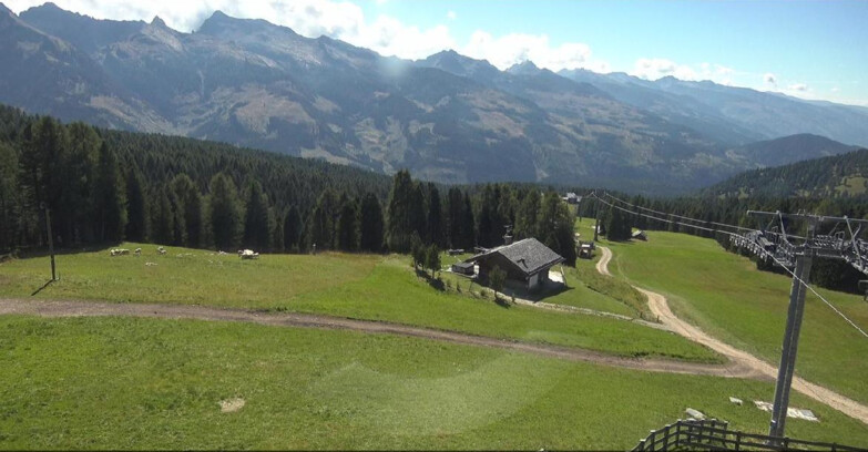 Webcam Bellamonte-Alpe Lusia  - Pista Le Fassane e Morea Snowpark