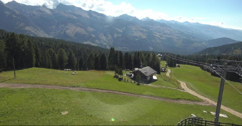 Webcam Bellamonte-Alpe Lusia  - Pista Le Fassane e Morea Snowpark