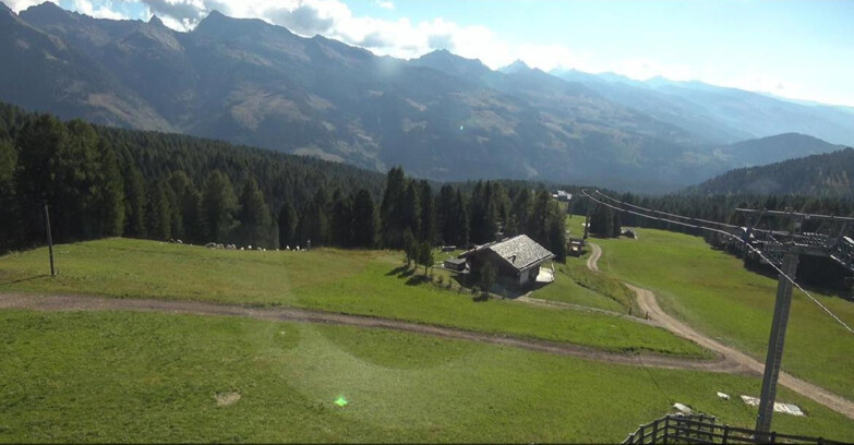 Webcam Bellamonte-Alpe Lusia  - Pista Le Fassane e Morea Snowpark