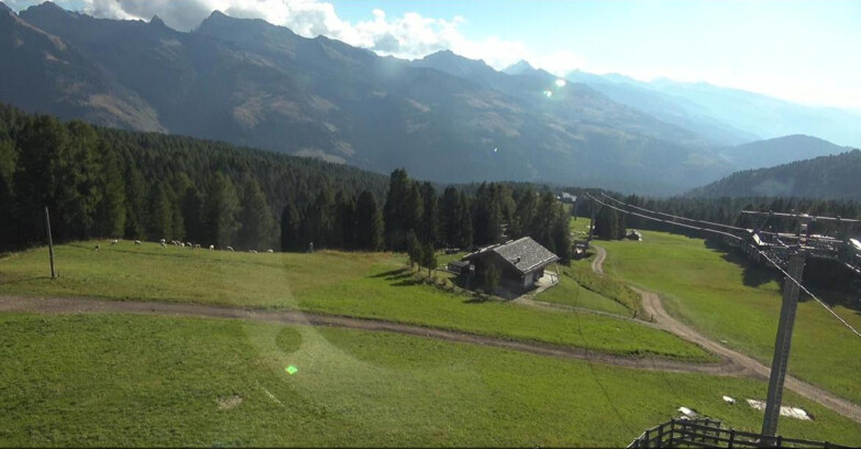 Webcam Bellamonte-Alpe Lusia  - Pista Le Fassane e Morea Snowpark