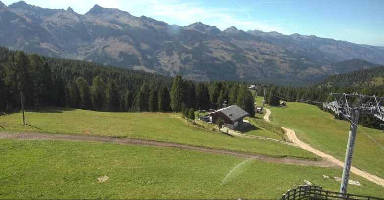 Webcam Bellamonte-Alpe Lusia - Pista Le Fassane e Morea Snowpark