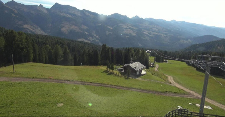 Webcam Bellamonte-Alpe Lusia - Pista Le Fassane e Morea Snowpark