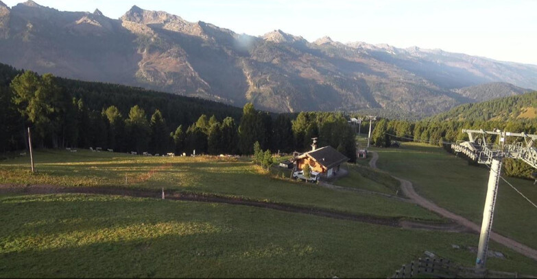 Webcam Bellamonte-Alpe Lusia - Pista Le Fassane e Morea Snowpark