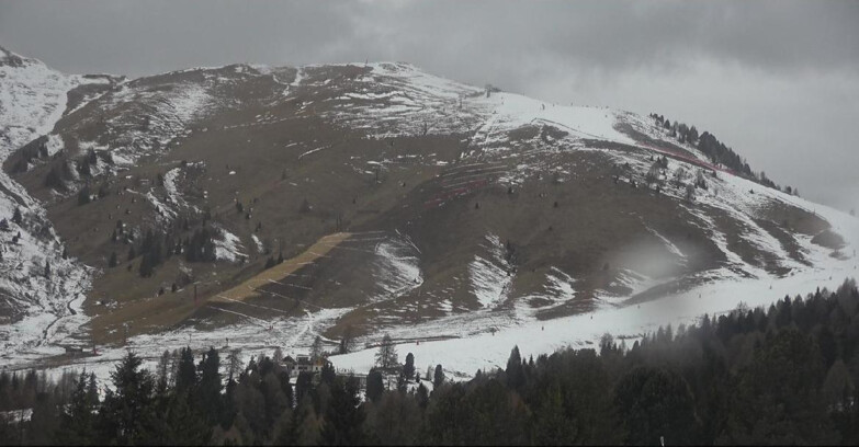 Webcam Белламонте-Альпе-Лусиа  - Pista direttissima Le Cune