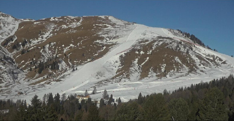 Webcam Bellamonte-Alpe Lusia  - Pista direttissima Le Cune