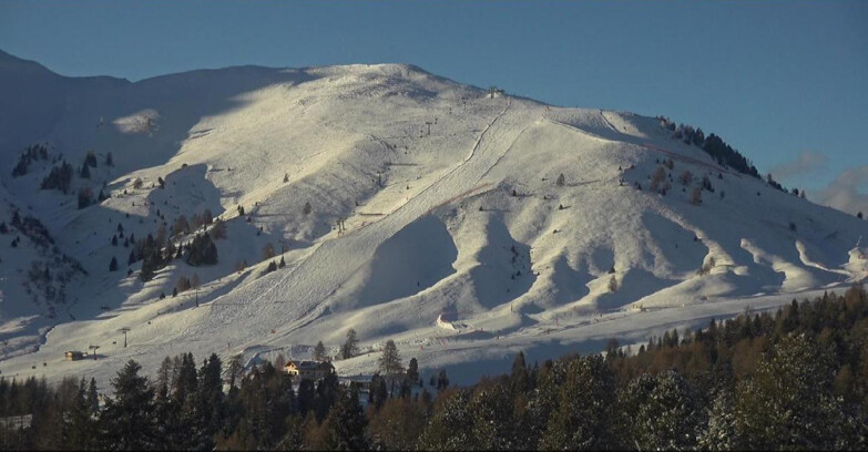 Webcam Bellamonte-Alpe Lusia - Pista direttissima Le Cune